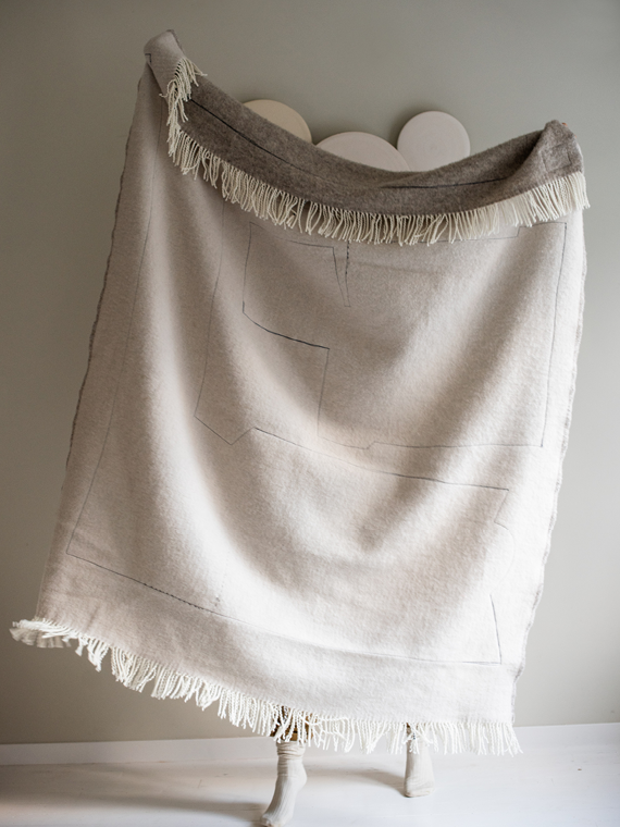 Luxurious Blanket Cloud Forestry Wool